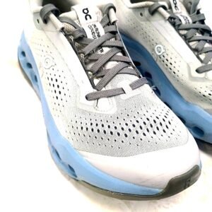 On Cloudsurfer Running Shoes White/Blue Women's