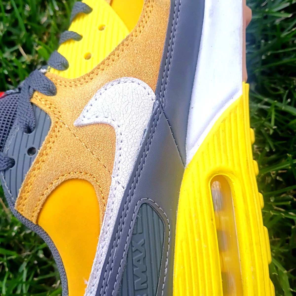 Nike Air Max 90 SE "Go The Extra Smile" – Pollen Yellow – Men's Size 11.5 - Image 7