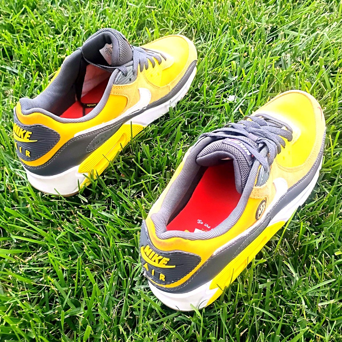 Nike Air Max 90 SE "Go The Extra Smile" – Pollen Yellow – Men's Size 11.5 - Image 4