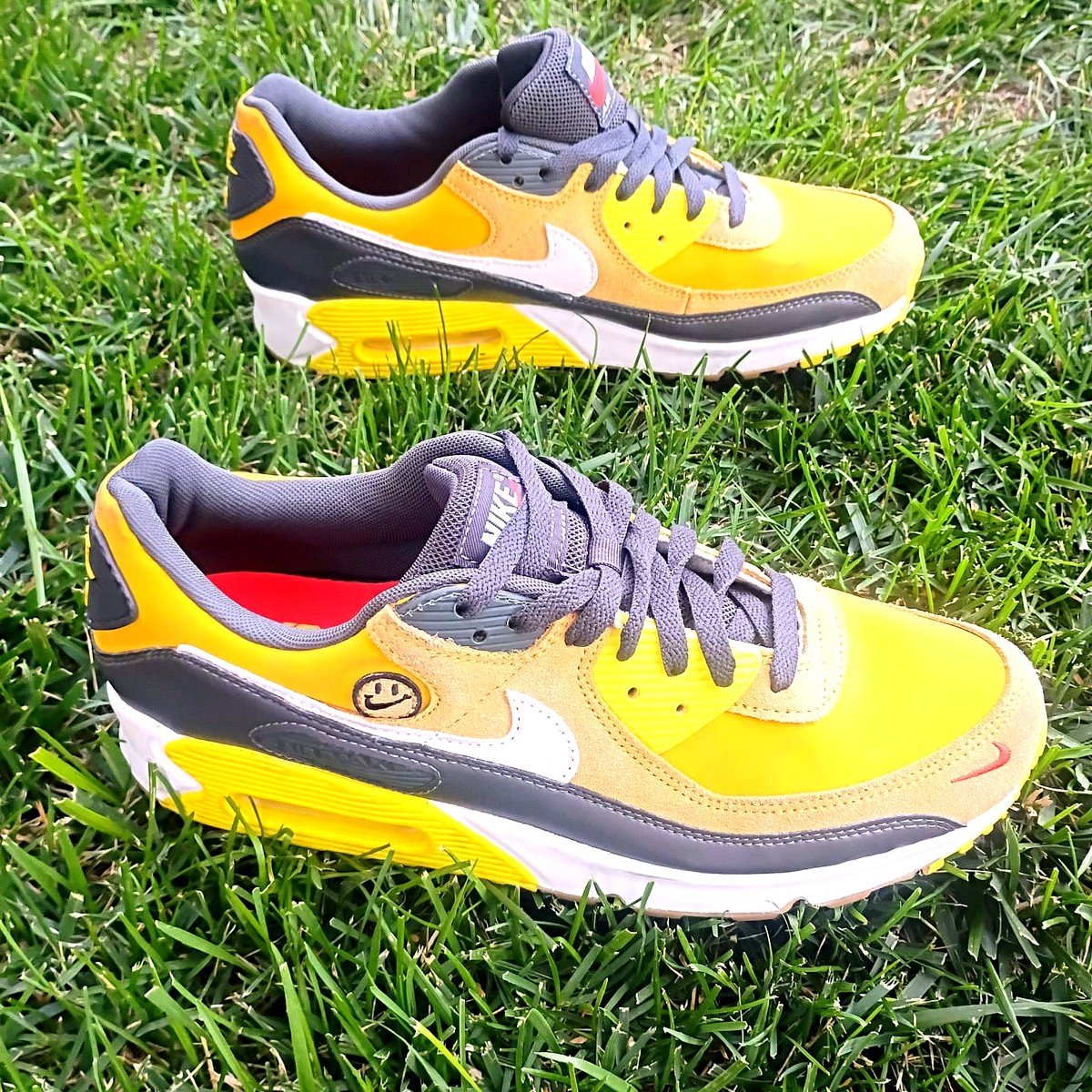 Nike Air Max 90 SE "Go The Extra Smile" – Pollen Yellow – Men's Size 11.5 - Image 3