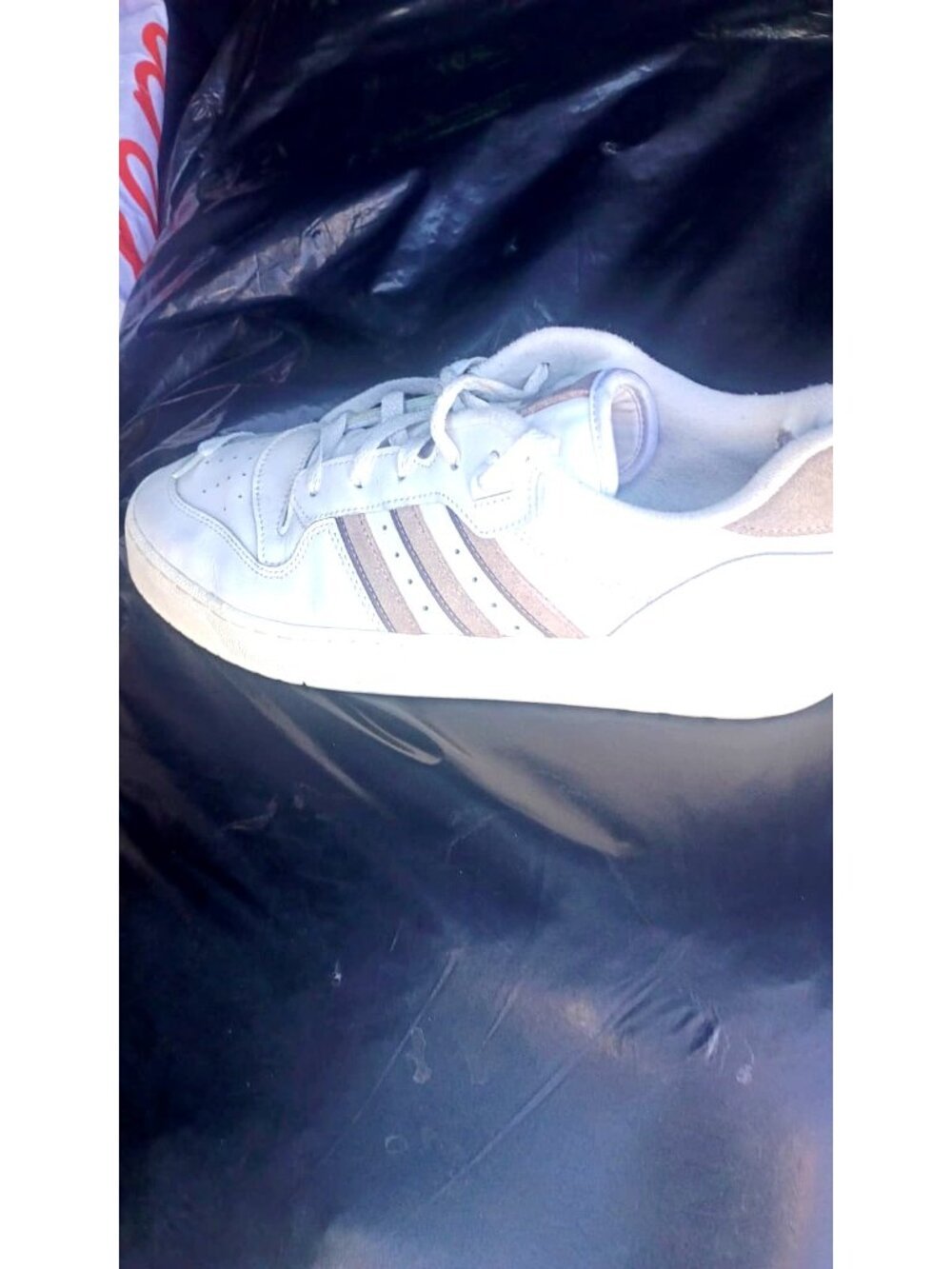 Adidas Rivalry Low Sneakers White Beige Size 11